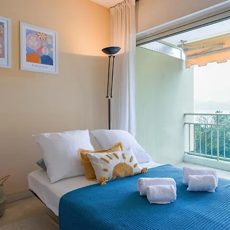 公寓 Terrasse De Timily - Vue Mer, Plage, Clim, Parking